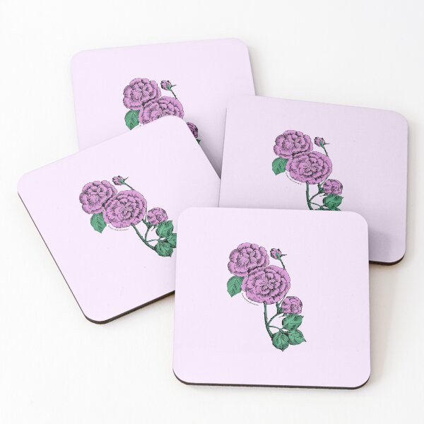 Item preview, Purple Pompon Rose Bloom Double 16-25 Petals In 3+ Rows designed and sold by zenithcreative.