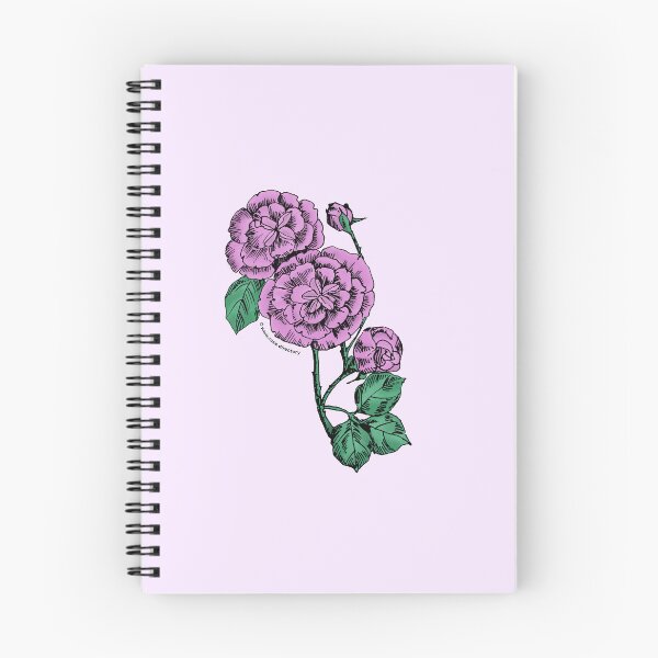 Item preview, Purple Pompon Rose Bloom Double 16-25 Petals In 3+ Rows designed and sold by Rachael Taylor.