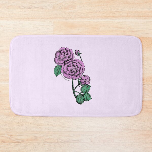 Item preview, Purple Pompon Rose Bloom Double 16-25 Petals In 3+ Rows designed and sold by Rachael Taylor.