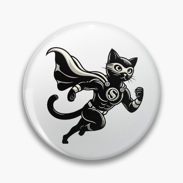 Item preview, Black Cat SuperHero designed and sold by RetroPop23.