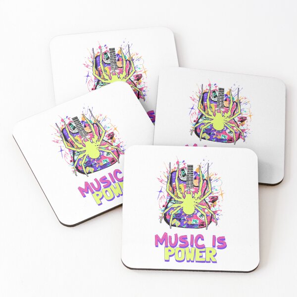 Item preview, Music is Power Spiderverse Inspired Design designed and sold by jmtees6.