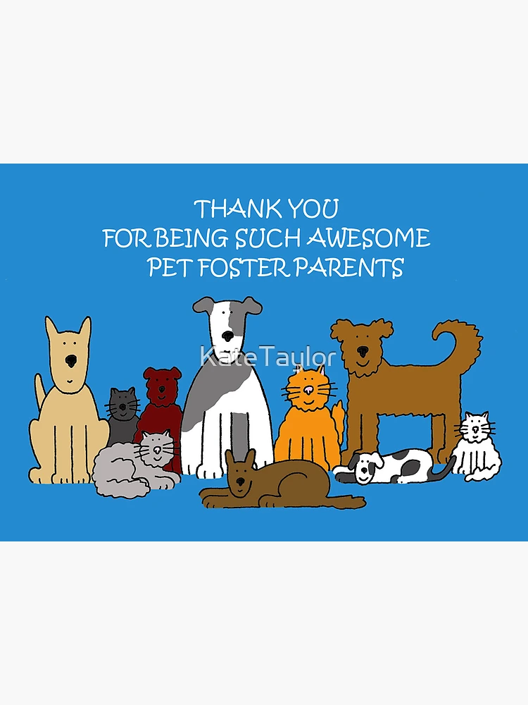 Thanks to Pet Foster Parents