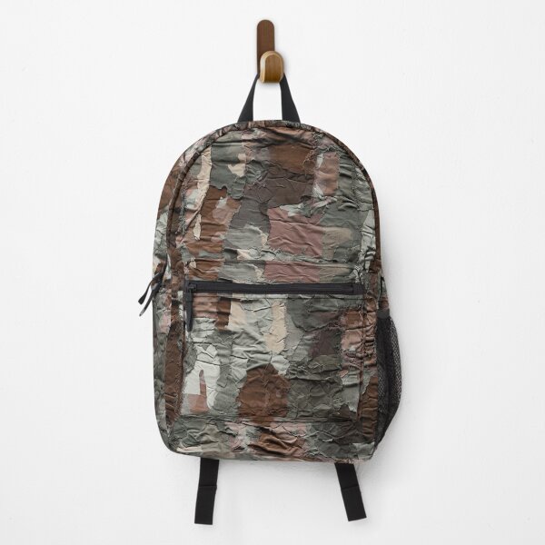 Item preview, Brown Ripped Cargo Camo Pattern Mountain Cabin designed and sold by Geek Updated.