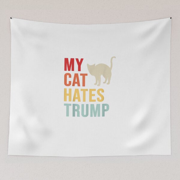 Item preview, My Cat Hates Rump Funny Pet Lover Impeach Anti Rump 2020  designed and sold by vrdh4gk4pdm.