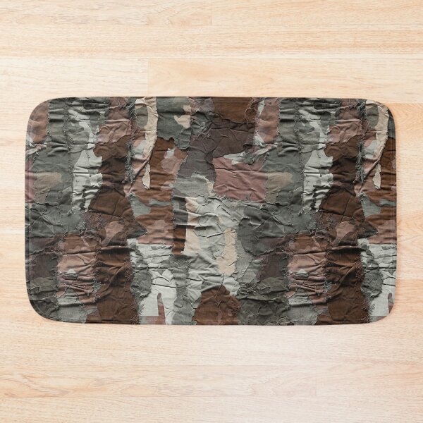 Item preview, Brown Ripped Cargo Camo Pattern Mountain Cabin designed and sold by Geek Updated.