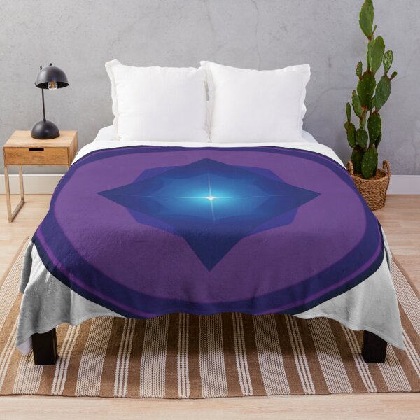 Item preview, Blue Dreams: Abstract Star and Circles designed and sold by Ink-Kreativ.