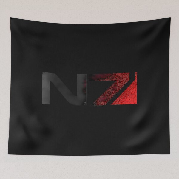 Item preview, Mass Effects N7 Distressed Logo designed and sold by GreYoung.