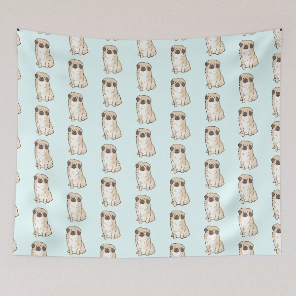 Item preview, tibetan spaniel art designed and sold by Mayarart.
