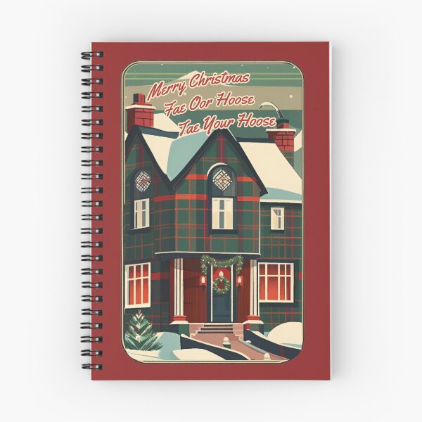 Item preview, Merry Christmas Fae Oor Hoose Tae Your Hoose (#09) [Create a set!] designed and sold by SolidEarthArt.