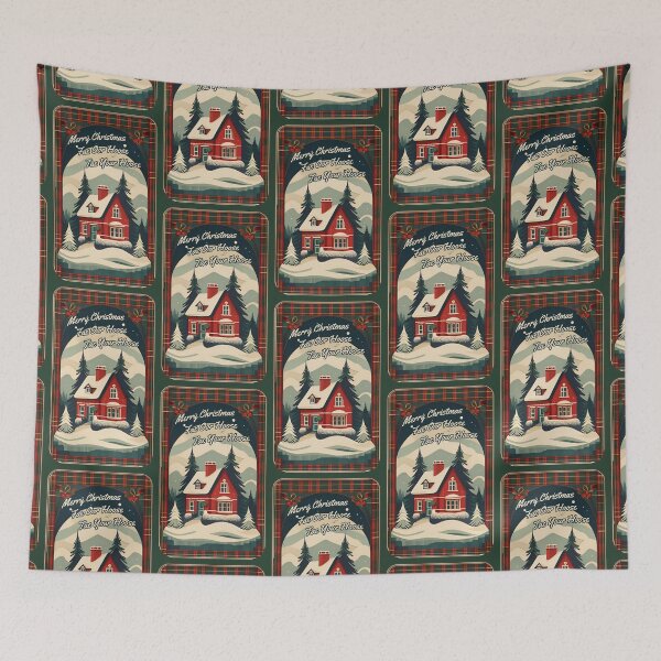 Item preview, Merry Christmas Fae Oor Hoose Tae Your Hoose (#10) [Create a set!] designed and sold by SolidEarthArt.