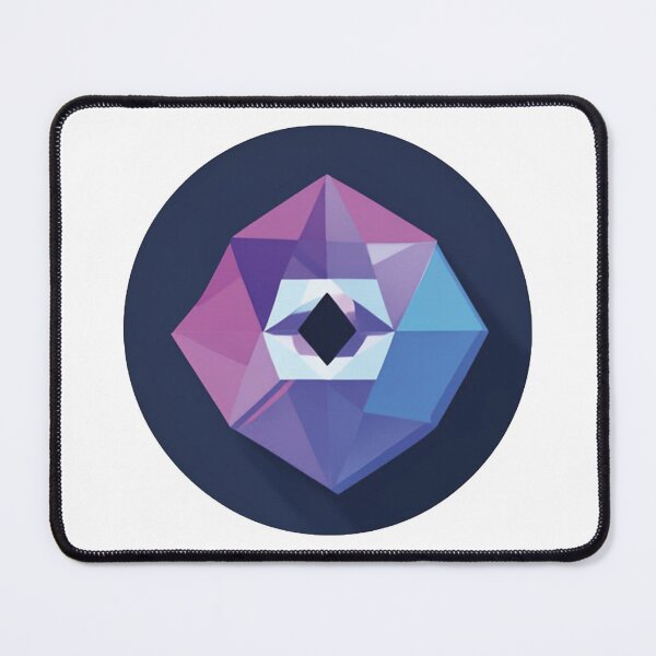 Item preview, Geometric Harmony: Colorful Polygon Design designed and sold by Ink-Kreativ.