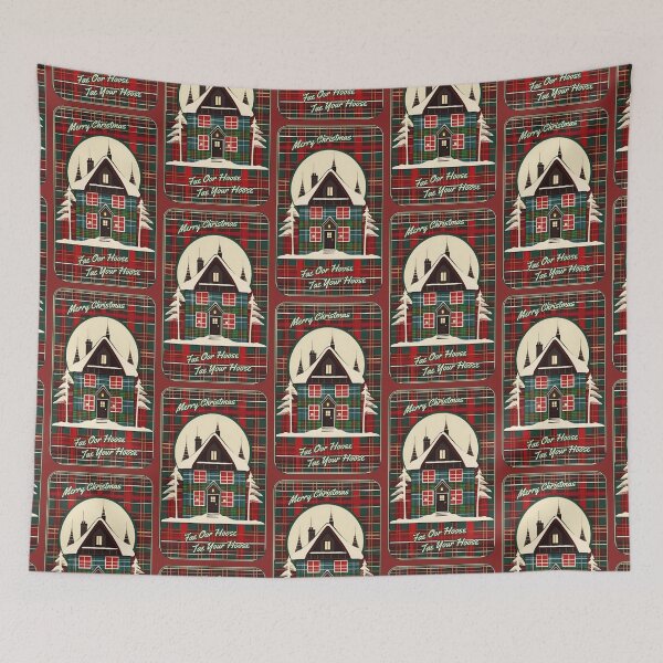 Item preview, Merry Christmas Fae Oor Hoose Tae Your Hoose (#12) [Create a set!] designed and sold by SolidEarthArt.