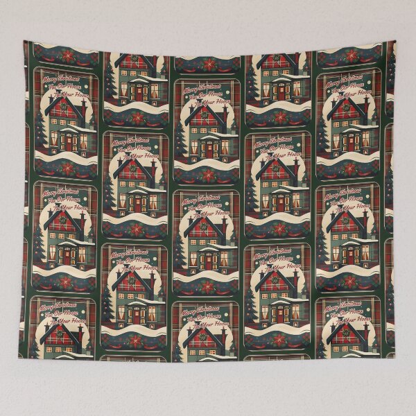 Item preview, Merry Christmas Fae Oor Hoose Tae Your Hoose (#15) [Create a set!] designed and sold by SolidEarthArt.