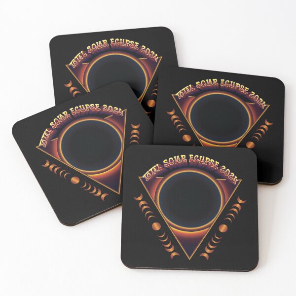 Item preview, 2024 Total Solar Eclipse - Retro  designed and sold by Whimsical  Thinker.
