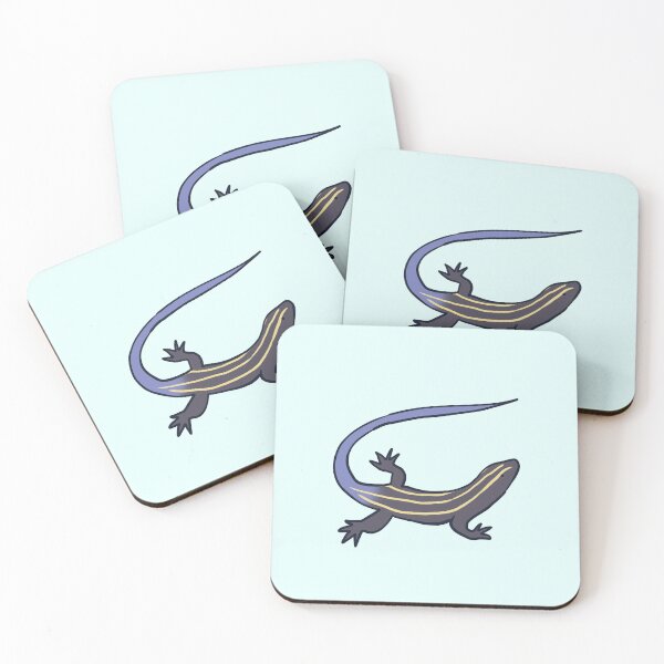 Item preview, blue tailed skink lizard art  designed and sold by Mayarart.