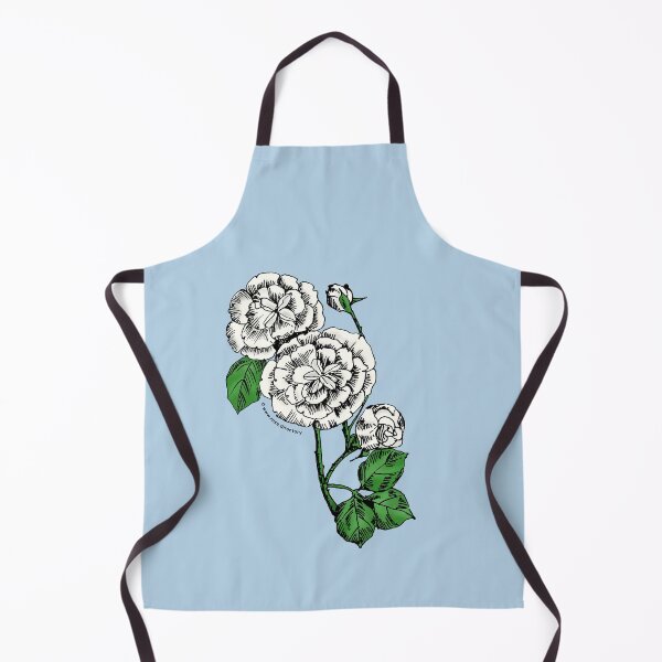 Item preview, White Pompon Rose Bloom Double 16-25 Petals In 3+ Rows designed and sold by Rachael Taylor.