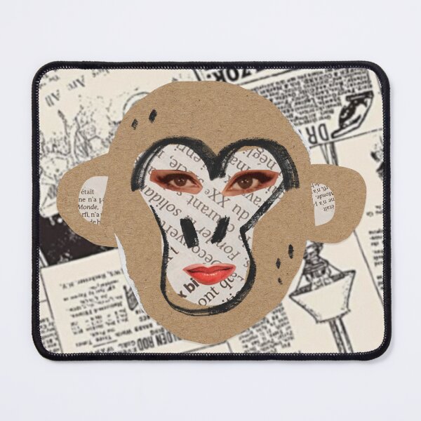 Item preview, Monkey t-shirts, nature t-shirts, cute wild animal t-shirts, vintage style t-shirts. ,newspaper designed and sold by BeYourself1993.