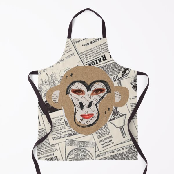 Item preview, Monkey t-shirts, nature t-shirts, cute wild animal t-shirts, vintage style t-shirts. ,newspaper designed and sold by BeYourself1993.