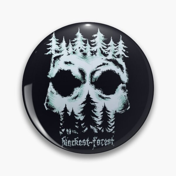 Item preview, Black Forest Skull designed and sold by POW1966.
