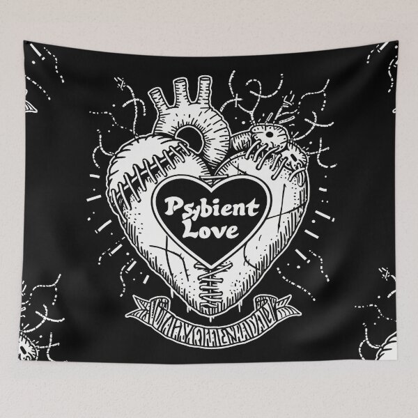 Item preview, Gothic Psybient Love in Vintage Style designed and sold by Piotrek0001.