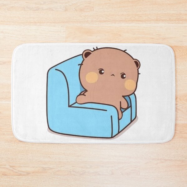 Item preview, Bubu And DuDu Sitting Bored On Couch - Panda Bear And Browne Love 2024 designed and sold by DaresToDream.
