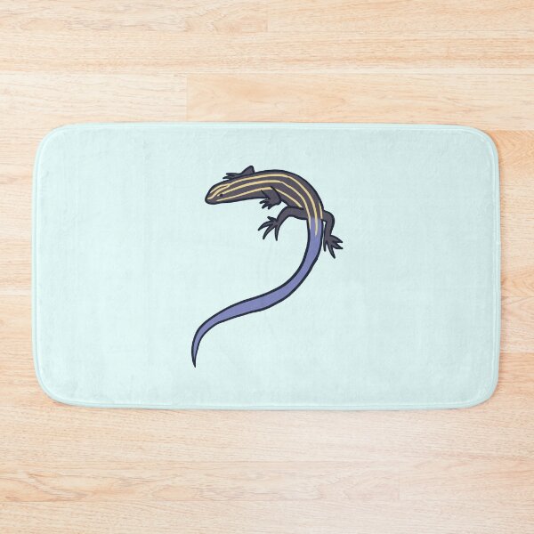 Item preview, Cute blue tailed skink lizard illustration  designed and sold by Mayarart.