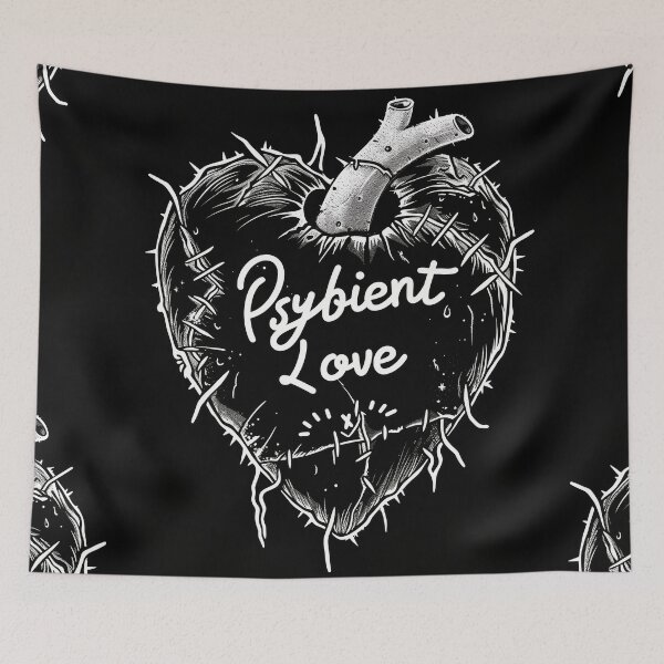 Item preview, Gothic Psybient Love in Vintage Style designed and sold by Piotrek0001.