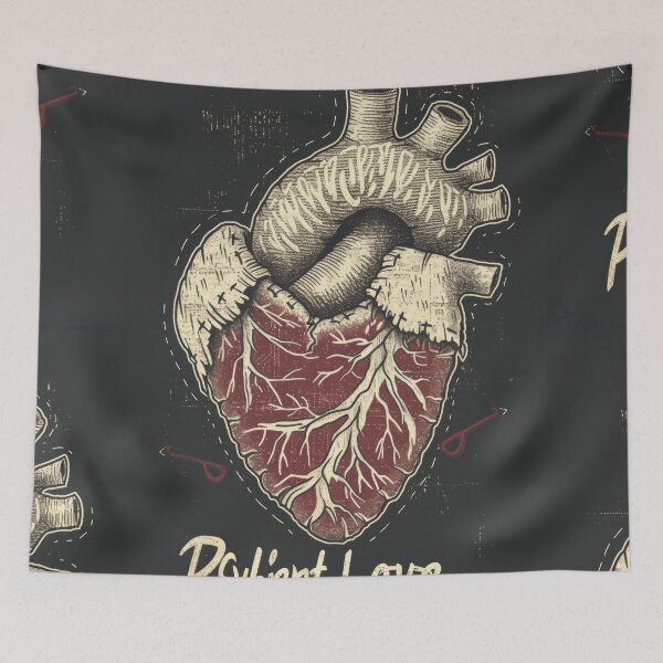 Item preview, Gothic Psybient Love in Vintage Style designed and sold by Piotrek0001.