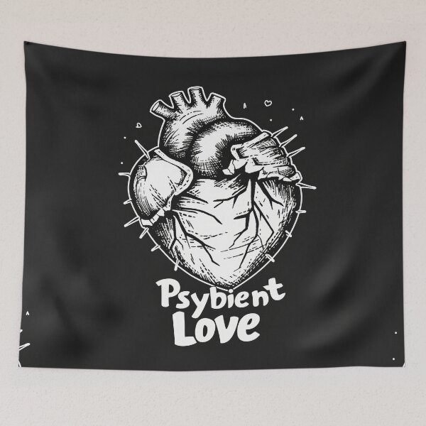 Item preview, Gothic Psybient Love in Vintage Style designed and sold by Piotrek0001.