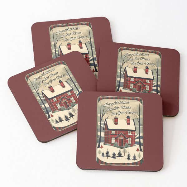 Item preview, Merry Christmas Fae Oor Hoose Tae Your Hoose (#17) [Create a set!] designed and sold by SolidEarthArt.