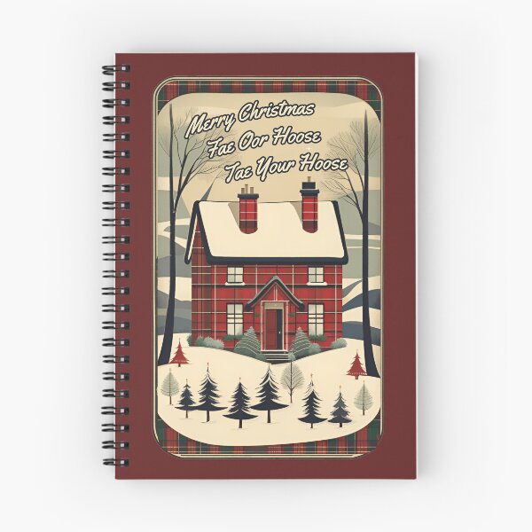 Item preview, Merry Christmas Fae Oor Hoose Tae Your Hoose (#17) [Create a set!] designed and sold by SolidEarthArt.