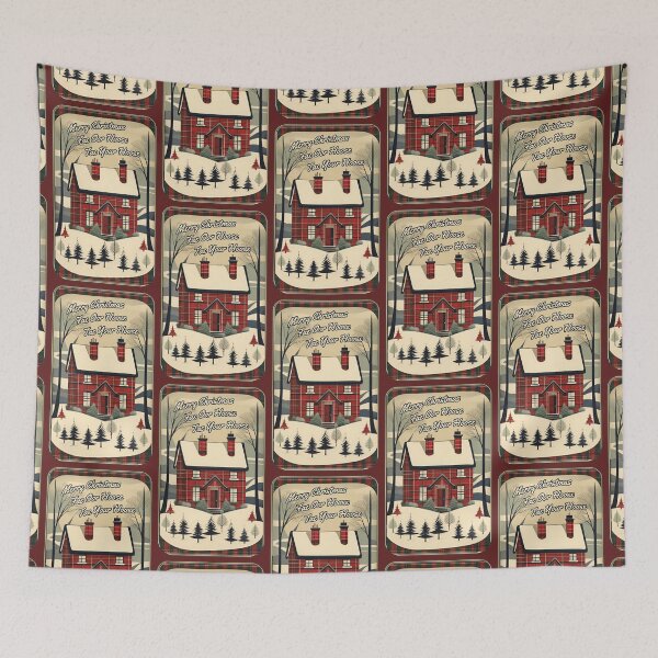 Item preview, Merry Christmas Fae Oor Hoose Tae Your Hoose (#17) [Create a set!] designed and sold by SolidEarthArt.