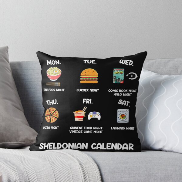 Item preview, Sheldonian Calendar designed and sold by Fanverse Merchandise.