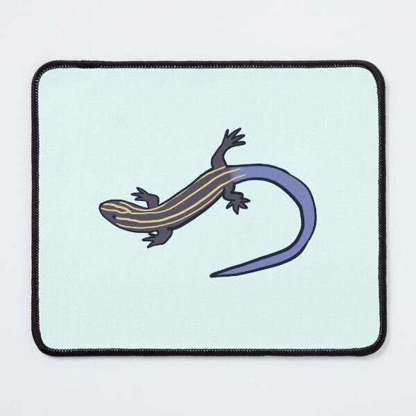 Item preview, Cute blue tailed skink lizard drawing  designed and sold by Mayarart.