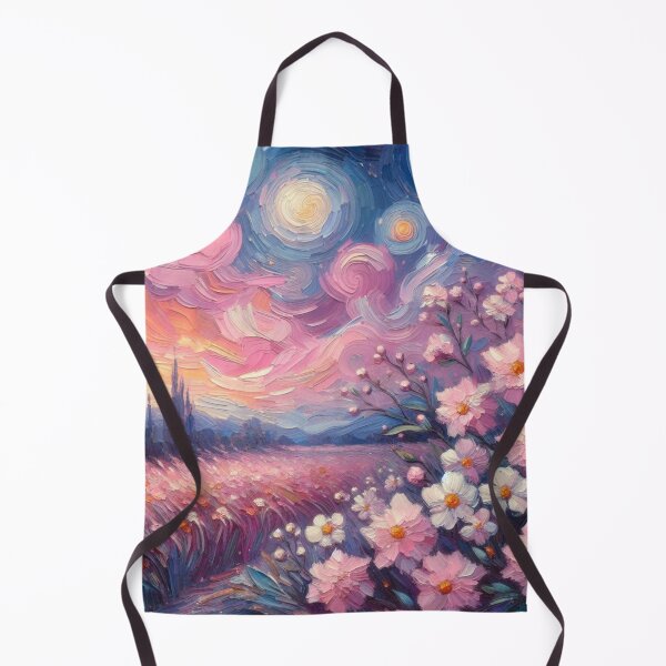 Aperçu de l'œuvre Pink pastel vincent van gogh créée et vendue par tipitoes.