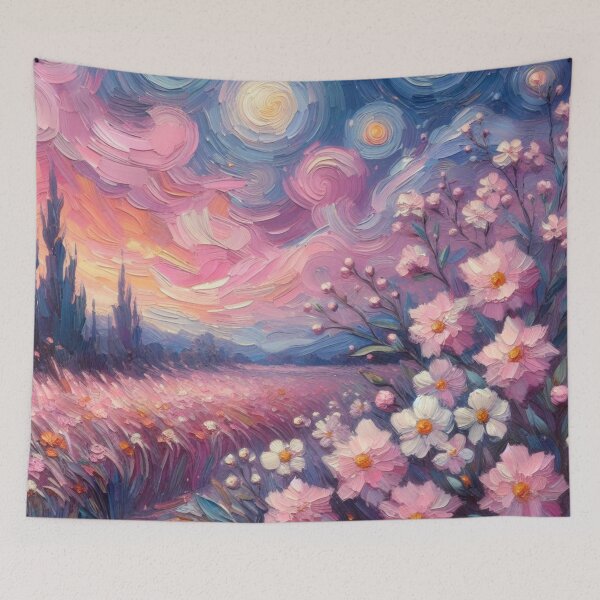 Artikelvorschau, Pink pastel vincent van gogh entworfen und verkauft von tipitoes.