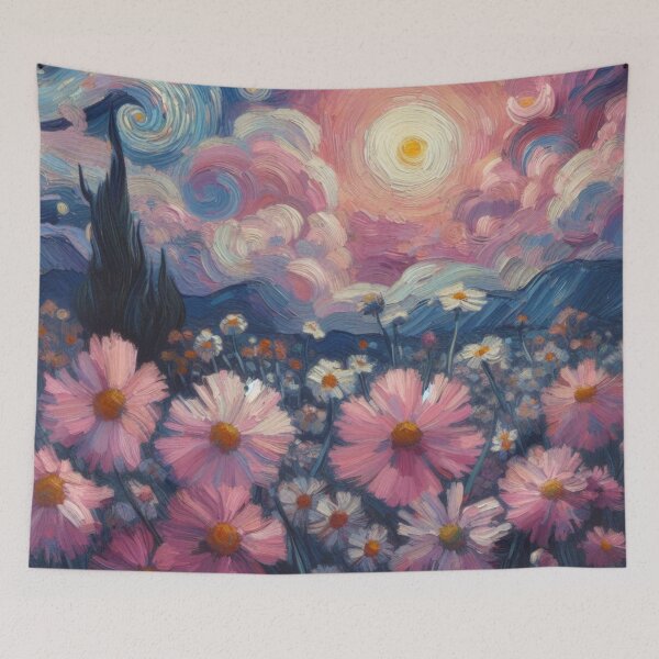 Item preview, Pastel sunset painting designed and sold by tipitoes.