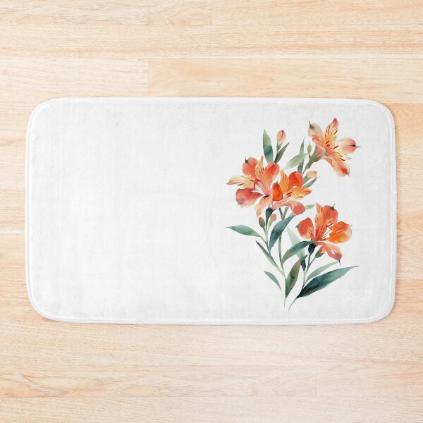 Item preview, Alstroemeria Flowers - Watercolor designed and sold by junkydotcom.