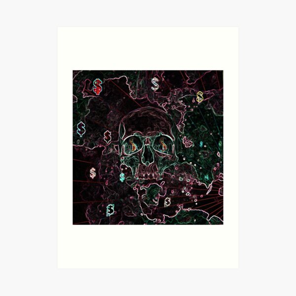 Glorious Excess - A Skull Without Soul Originals Edition Art Print