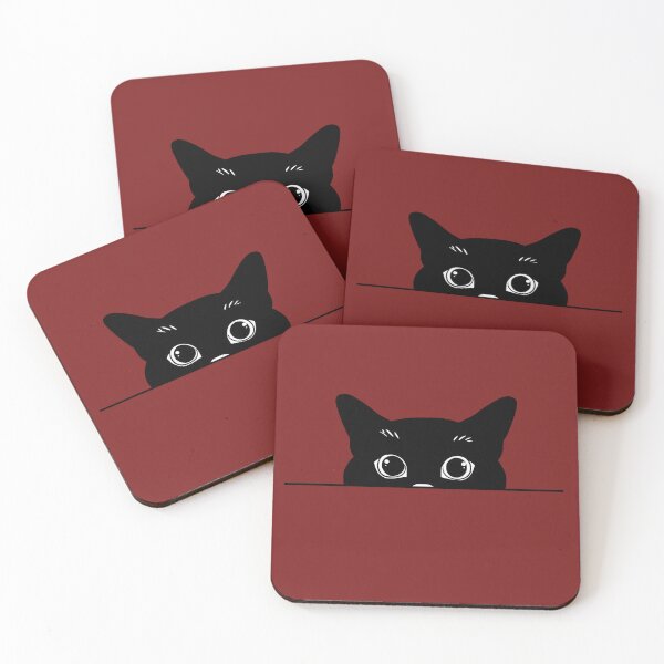 Item preview, Black Cat Hiding designed and sold by RetroPop23.