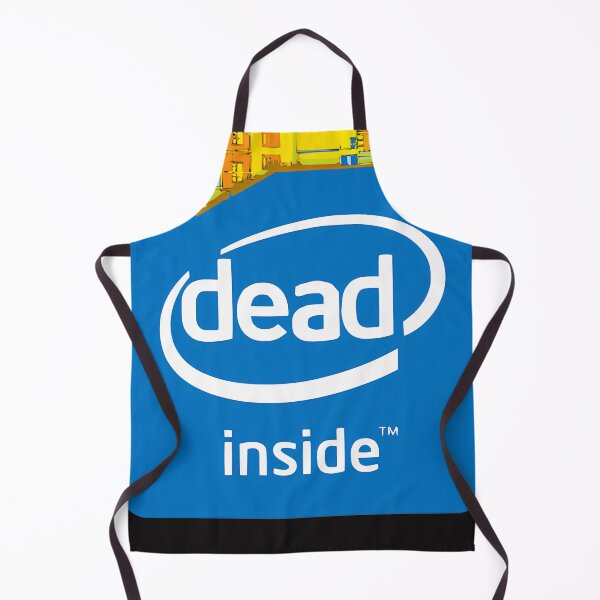 Item preview, Intel Dead Inside Meme designed and sold by MeccaSEl.