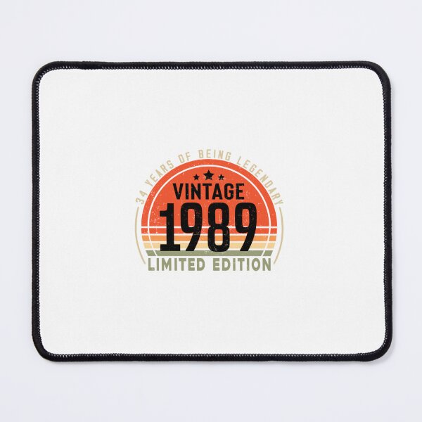 Item preview, 34 Year Old Gifts Vintage 1989 Limited Edition 34Th Birthday designed and sold by JaspereNicolas.