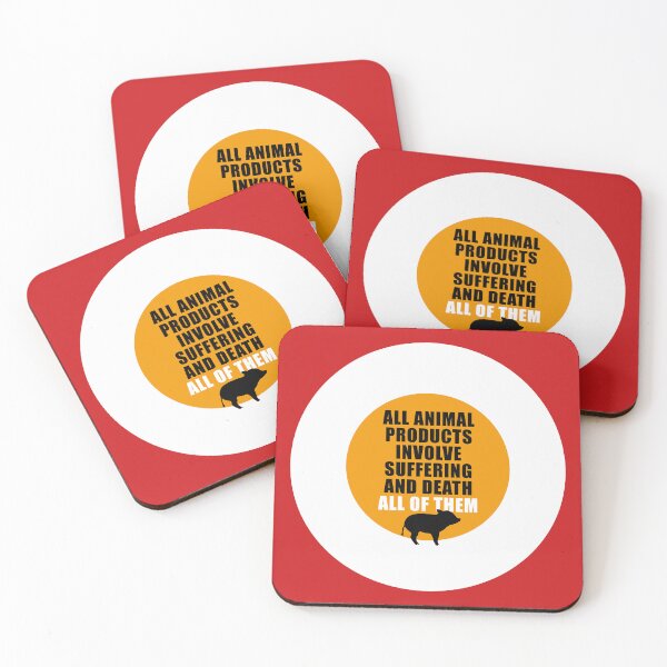 Item preview, All animal products involve suffering and death designed and sold by Nanika-akimoto.