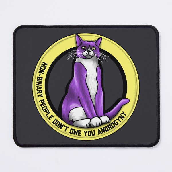 Item preview, Non-binary People Don't Owe You Androgyny designed and sold by Art by Veya.