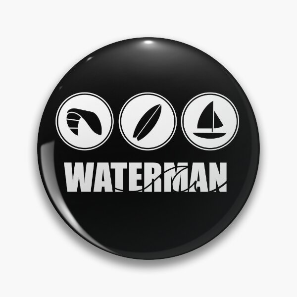 Item preview, Waterman - Surfing, Sailing, Kitesurfing - Gift designed and sold by coldhawaii.