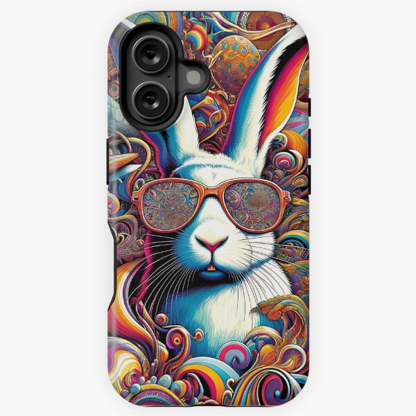 Item preview, White Rabbit - psychedelic Poster designed and sold by Sovietmovies.
