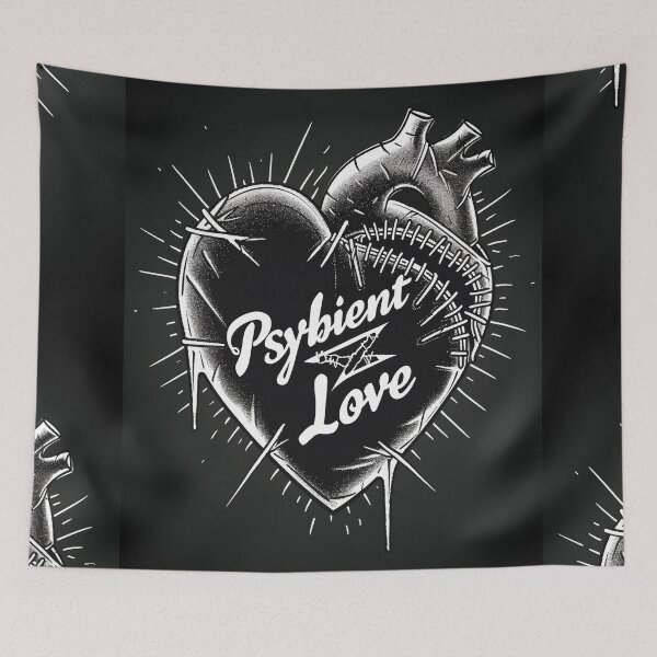 Item preview, Gothic Psybient Love in Vintage Style designed and sold by Piotrek0001.