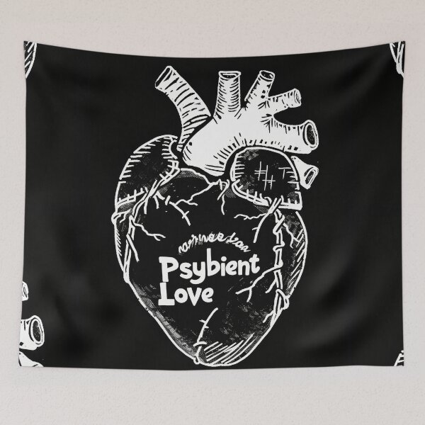 Item preview, Gothic Psybient Love in Vintage Style designed and sold by Piotrek0001.