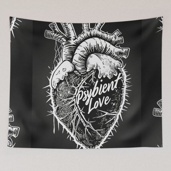 Item preview, Gothic Psybient Love in Vintage Style designed and sold by Piotrek0001.