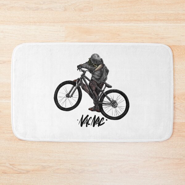 Item preview, nac nac mtb street hardtail dirtjump bike trick cycling slopestyle mountain bike rider illustration nice  artwork  designed and sold by Vidy.yf.